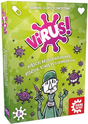 All details for the board game Virus! and similar games