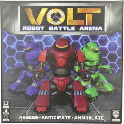 All details for the board game VOLT: Robot Battle Arena and similar games