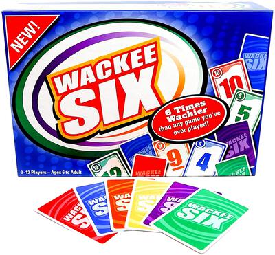 All details for the board game Wackee SIX and similar games