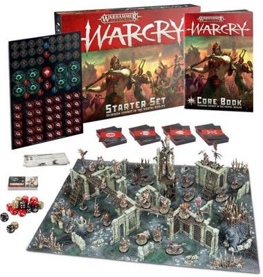 All details for the board game Warhammer Age of Sigmar: Warcry Starter Set and similar games