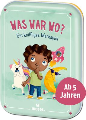 All details for the board game Was war wo? and similar games