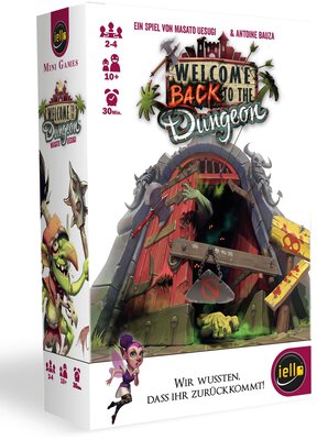All details for the board game Welcome Back to the Dungeon and similar games