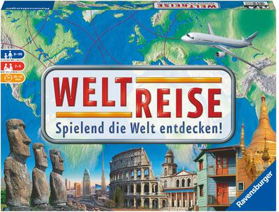 All details for the board game Weltreise and similar games