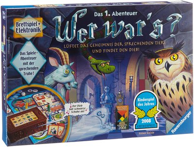 All details for the board game Whoowasit? and similar games