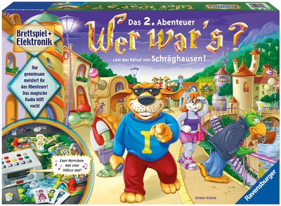 All details for the board game Wer war's?: Löst das Rätsel von Schräghausen! and similar games