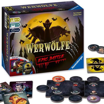 All details for the board game One Night Ultimate Werewolf: Epic Battle and similar games