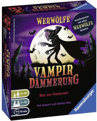 All details for the board game One Night Ultimate Vampire and similar games