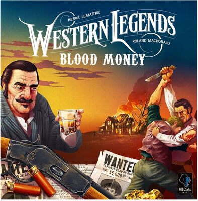 All details for the board game Western Legends: Blood Money and similar games