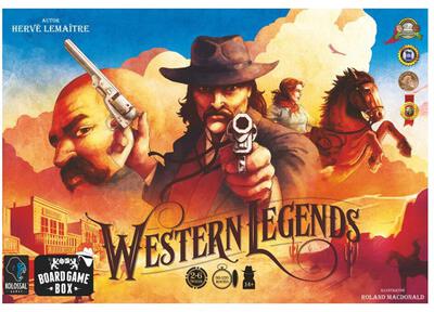 All details for the board game Western Legends and similar games