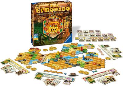 All details for the board game The Quest for El Dorado: The Golden Temples and similar games