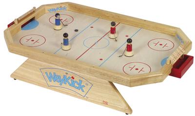 All details for the board game WeyKick on Ice and similar games