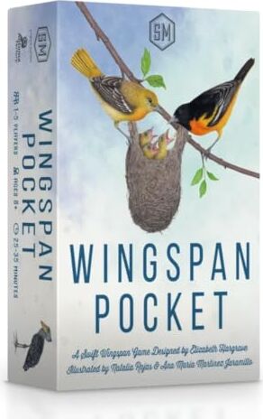 All details for the board game Wingspan Pocket and similar games