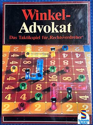 All details for the board game Winkeladvokat and similar games