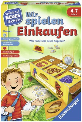 All details for the board game Wir spielen Einkaufen and similar games