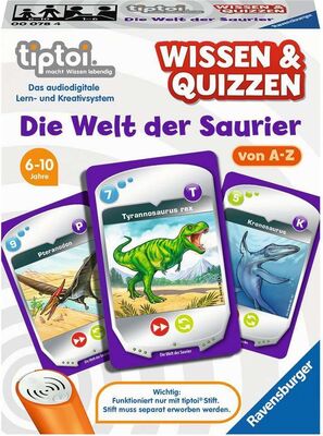 All details for the board game Wissen & Quizzen: Die Welt der Saurier and similar games