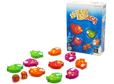 All details for the board game Splash Attack and similar games
