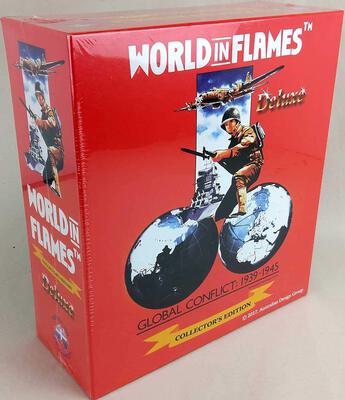 All details for the board game World in Flames and similar games
