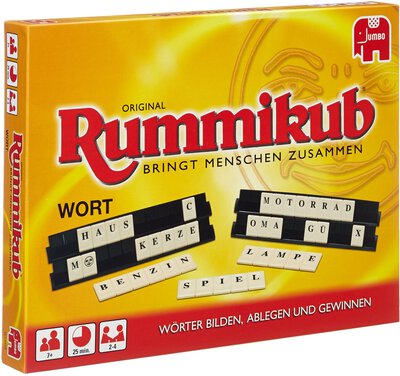 All details for the board game Word Rummikub and similar games