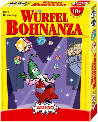 All details for the board game Würfel Bohnanza and similar games