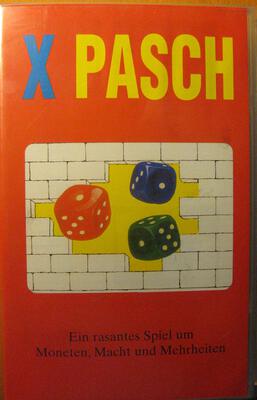 All details for the board game X Pasch and similar games