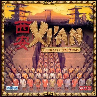 All details for the board game Xi'an and similar games