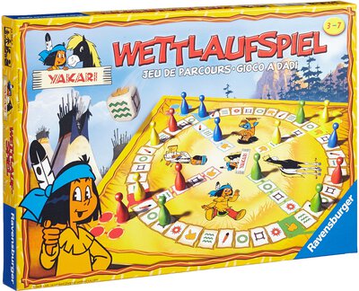All details for the board game Yakari Wettlaufspiel and similar games