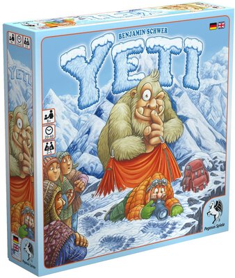 All details for the board game Yeti and similar games