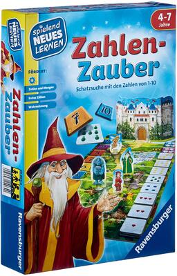 All details for the board game Zahlen-Zauber and similar games