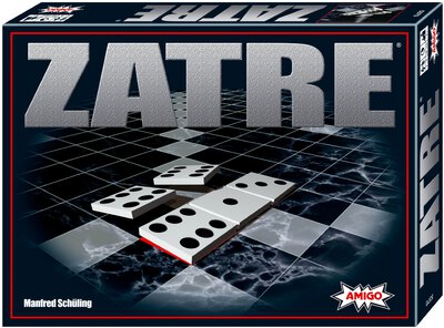 All details for the board game Zatre and similar games