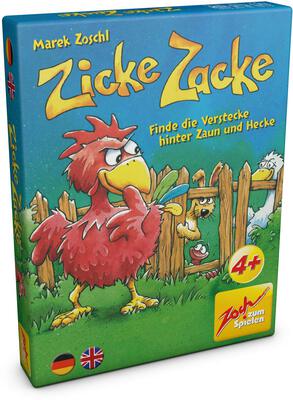 All details for the board game Zicke Zacke and similar games