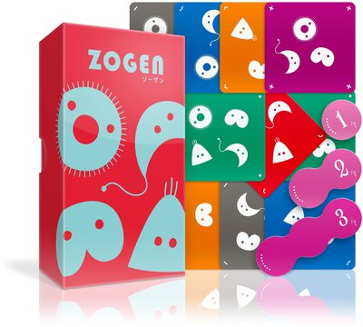 All details for the board game Zogen and similar games