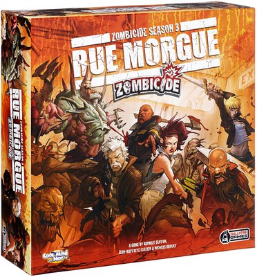 All details for the board game Zombicide Season 3: Rue Morgue and similar games