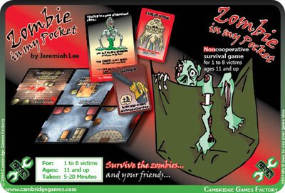 All details for the board game Zombie in My Pocket and similar games