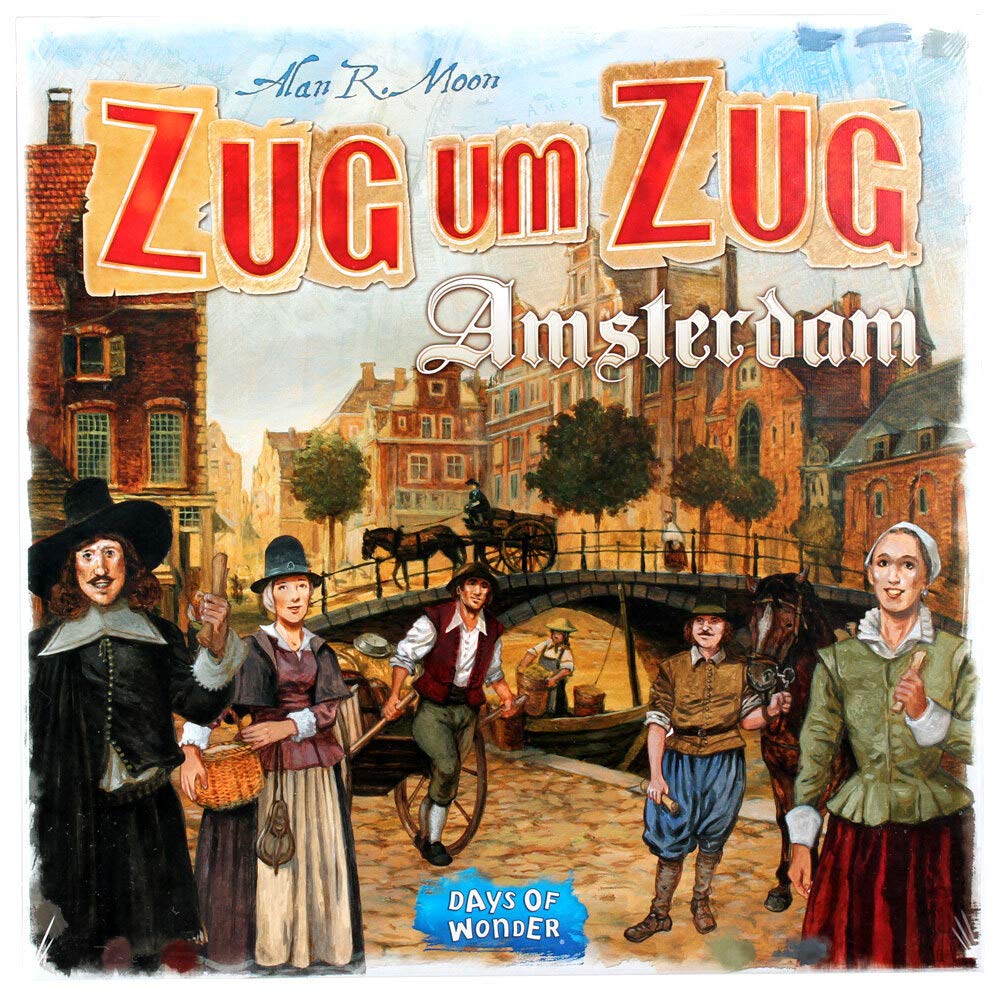 All details for the board game Ticket to Ride: Amsterdam and similar games