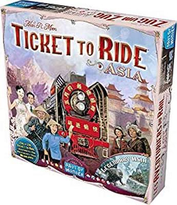 All details for the board game Ticket to Ride Map Collection: Volume 1 – Team Asia & Legendary Asia and similar games