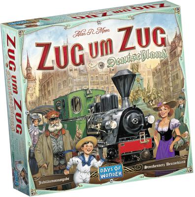 All details for the board game Zug um Zug: Deutschland and similar games