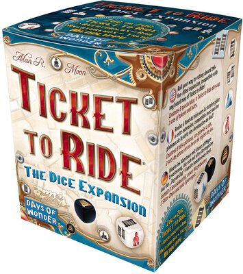 All details for the board game Ticket to Ride: The Dice Expansion and similar games