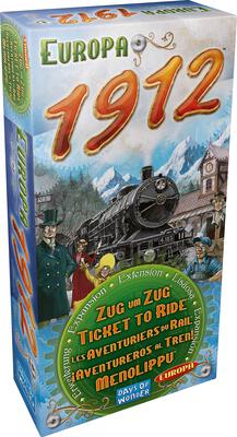 All details for the board game Ticket to Ride: Europa 1912 and similar games