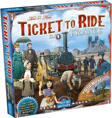 All details for the board game Ticket to Ride Map Collection: Volume 6 – France & Old West and similar games
