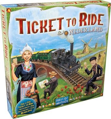 All details for the board game Ticket to Ride Map Collection: Volume 4 – Nederland and similar games
