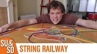 YouTube Review for the game "String Railway" by Shut Up & Sit Down