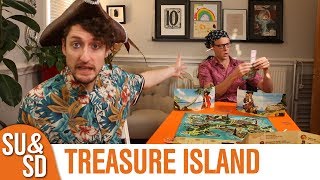YouTube Review for the game "Treasure Island" by Shut Up & Sit Down