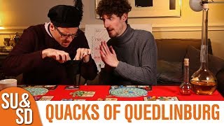 YouTube Review for the game "The Quacks of Quedlinburg" by Shut Up & Sit Down