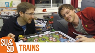 YouTube Review for the game "Trains" by Shut Up & Sit Down