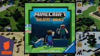 YouTube Review for the game "Minecraft: Builders & Biomes" by BoardGameGeek