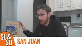 YouTube Review for the game "San Juan" by Shut Up & Sit Down