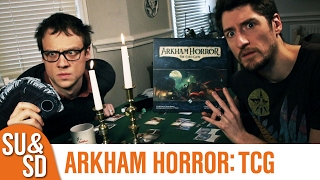 YouTube Review for the game "Arkham Horror: The Card Game" by Shut Up & Sit Down