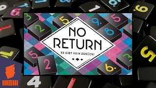 YouTube Review for the game "No Return" by BoardGameGeek