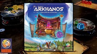 YouTube Review for the game "The Towers of Arkhanos" by BoardGameGeek