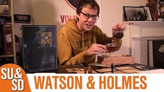 YouTube Review for the game "Watson & Holmes" by Shut Up & Sit Down
